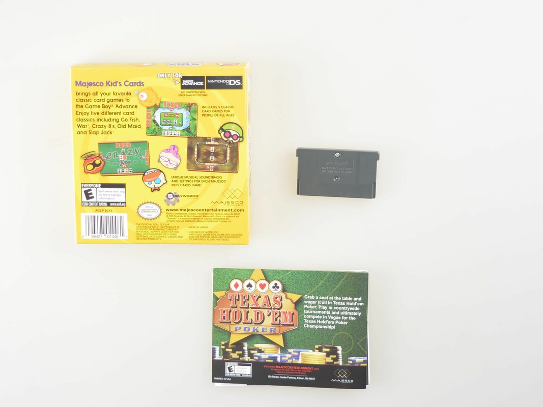 Kid's Cards - Gameboy Advance Games [Complete] - 2