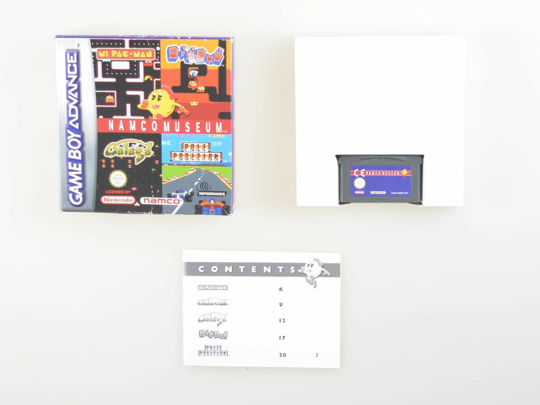 Namco Museum - Gameboy Advance Games [Complete]