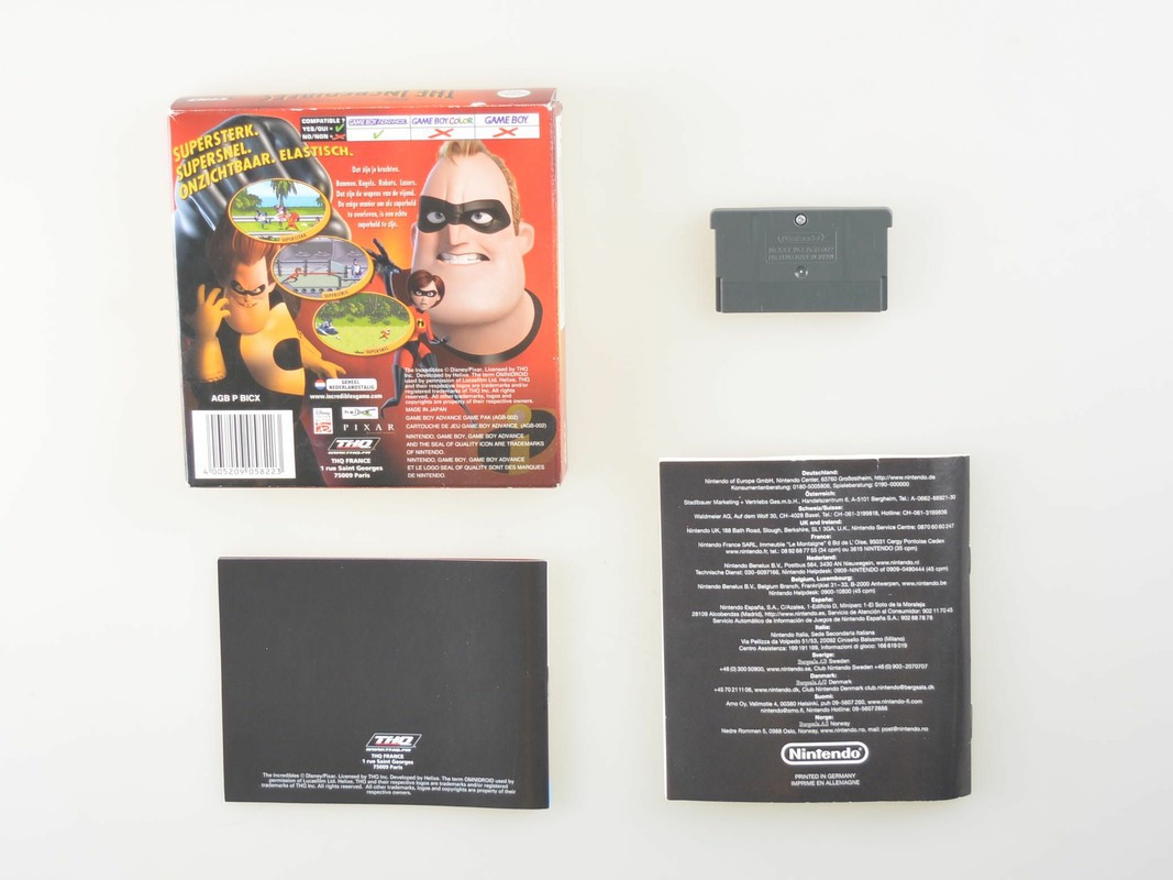 The Incredibles - Gameboy Advance Games [Complete] - 2