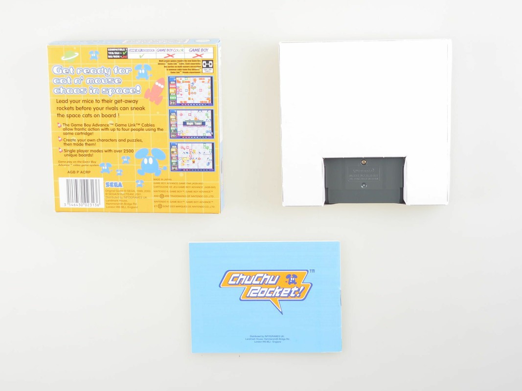 ChuChu Rocket! - Gameboy Advance Games [Complete] - 2