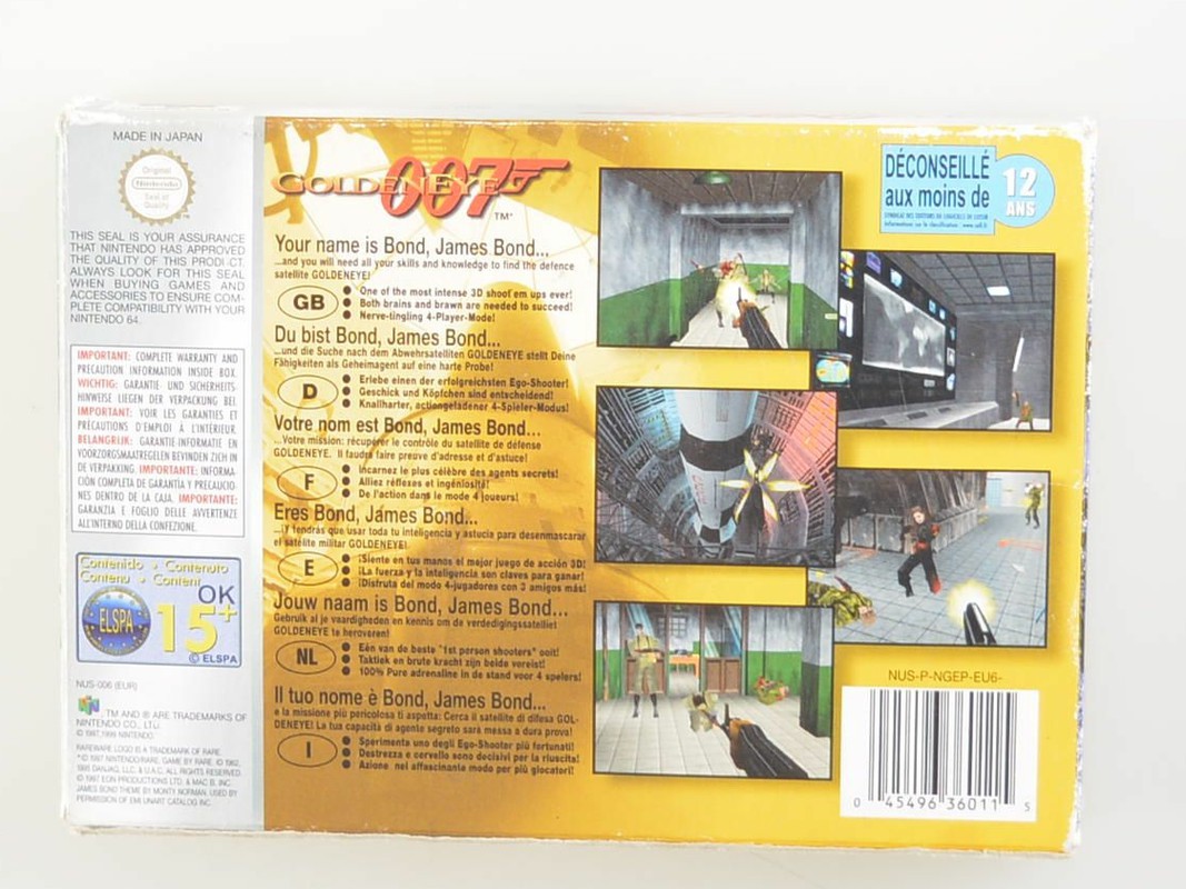 007 Goldeneye - Nintendo 64 Games [Complete] - 4