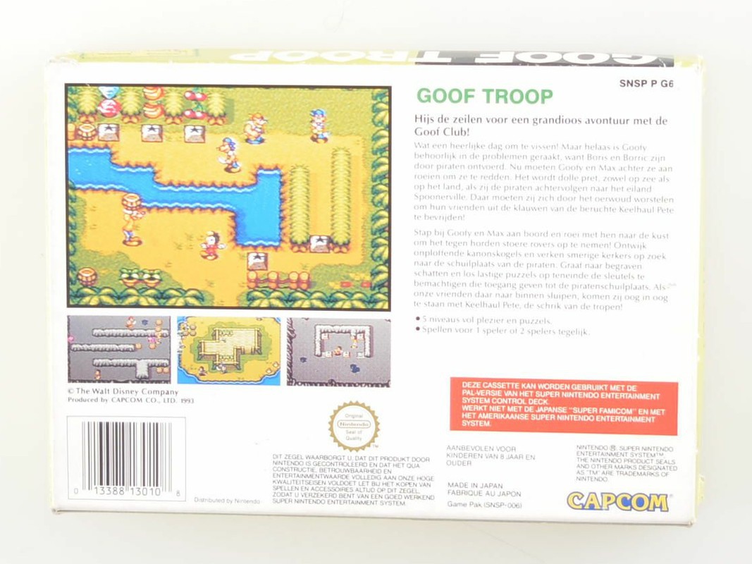 Goof Troop - Super Nintendo Games [Complete] - 3