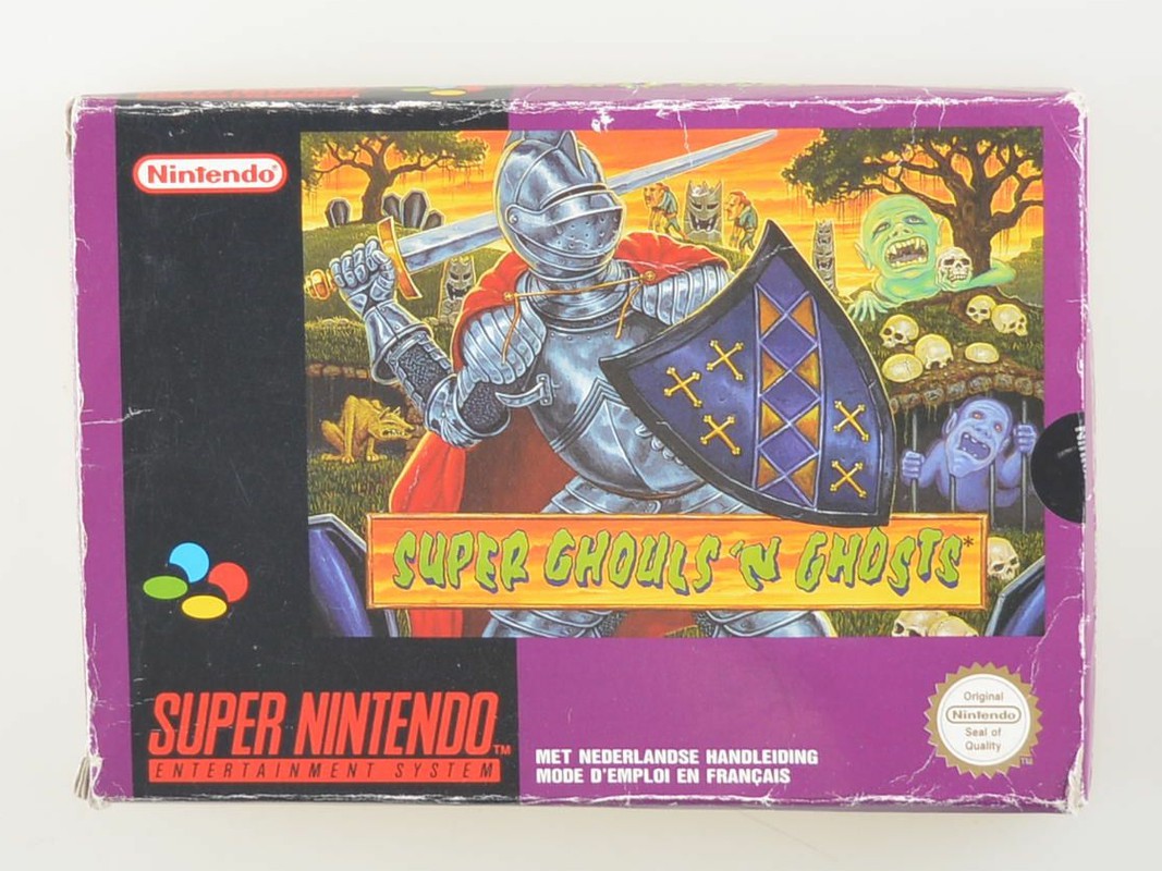 Super Ghouls 'N Ghosts - Super Nintendo Games [Complete] - 6