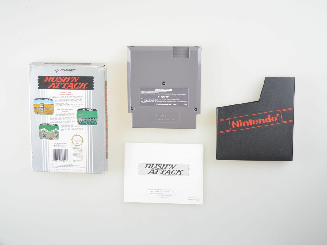 Rush n Attack - Nintendo NES Games [Complete] - 2