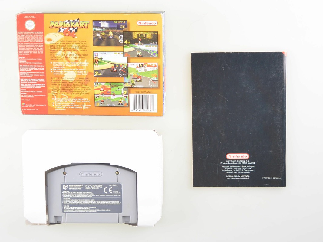 Mario Kart 64 - Nintendo 64 Games [Complete] - 2