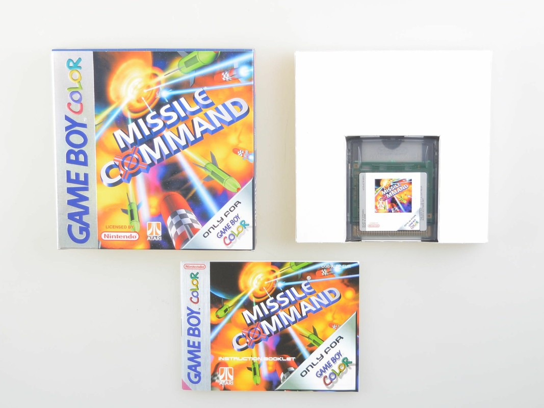 Missile Command - Gameboy Color Games [Complete]