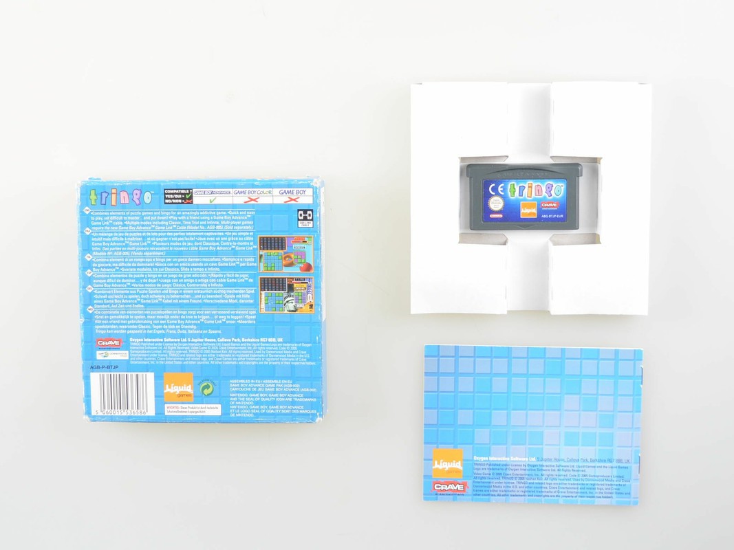 Tringo - Gameboy Advance Games [Complete] - 2