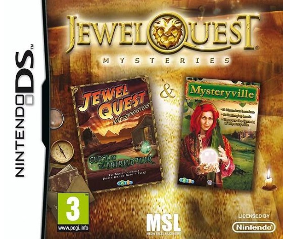 Jewel Quest Mysteries & Mysteryville - Nintendo DS Games