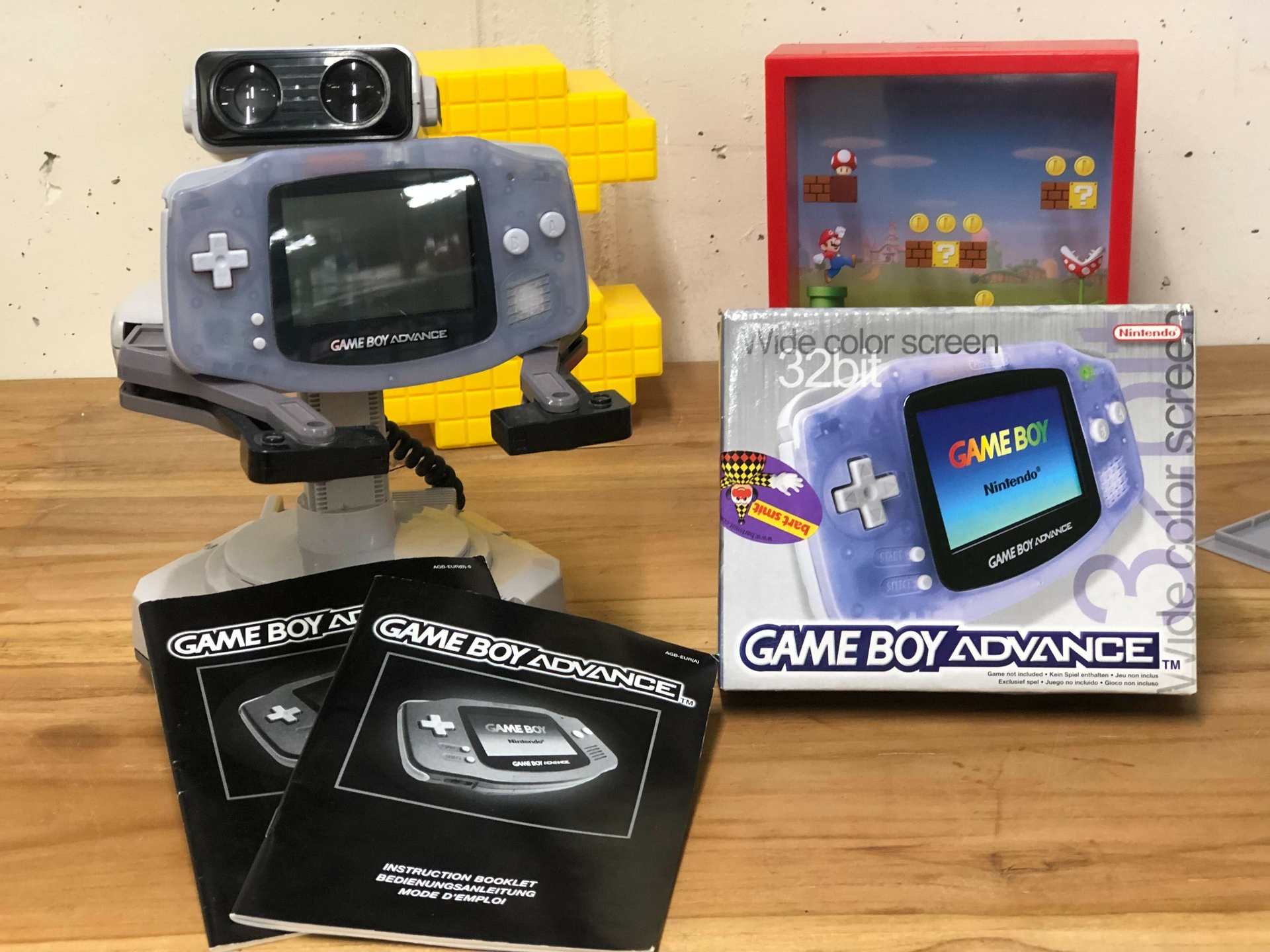 Gameboy Advance Transparent Blue [Complete] | Gameboy Advance Hardware | RetroNintendoKopen.nl