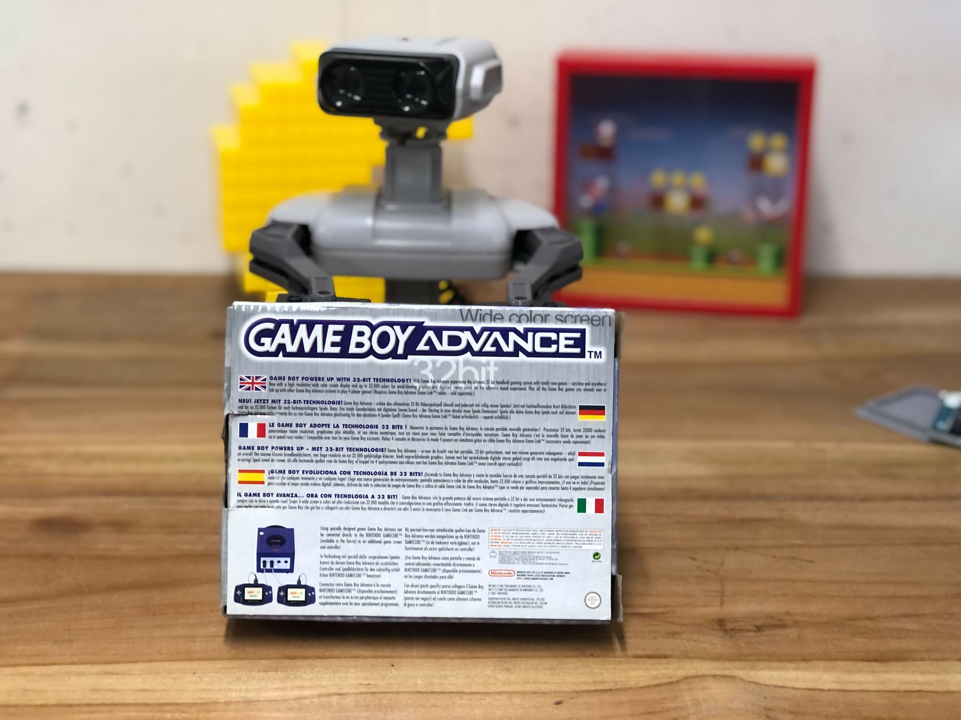 Gameboy Advance Transparent Blue [Complete] | Gameboy Advance Hardware | RetroNintendoKopen.nl
