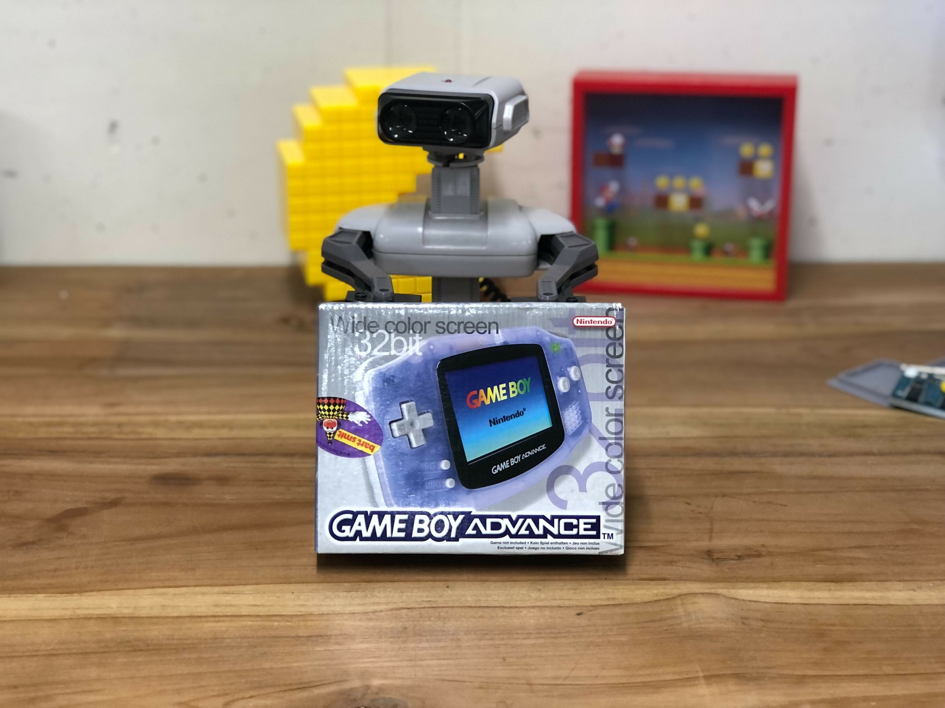 Gameboy Advance Transparent Blue [Complete] | Gameboy Advance Hardware | RetroNintendoKopen.nl