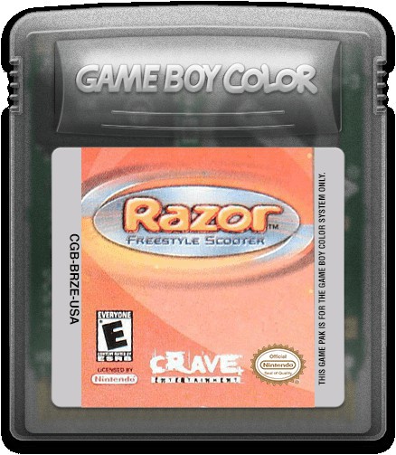 Razor: Freestle Scooter - Gameboy Color Games
