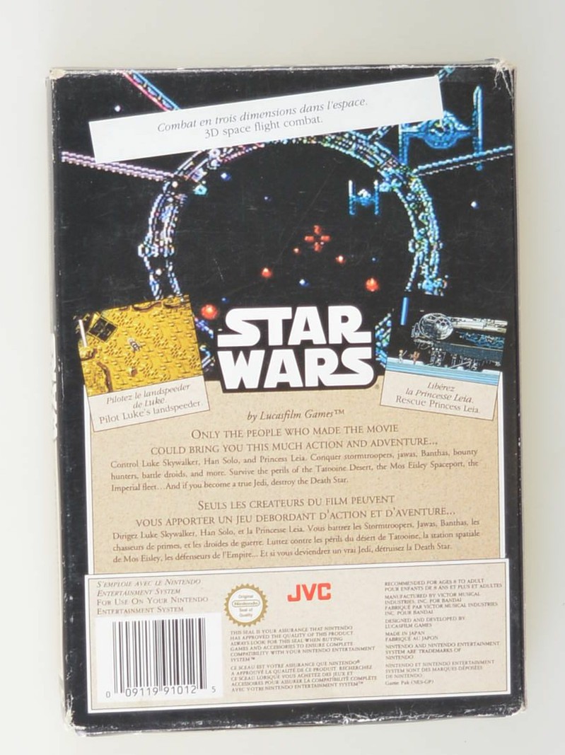 Star Wars - Nintendo NES Games [Complete] - 2