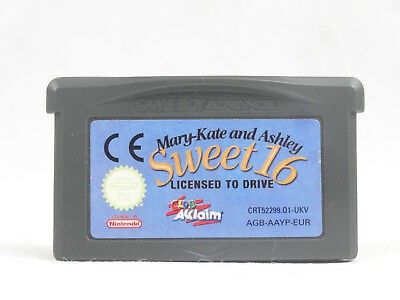 Mary-Kate And Ashley Sweet 16: Licensed To Drive - Gameboy Advance Games