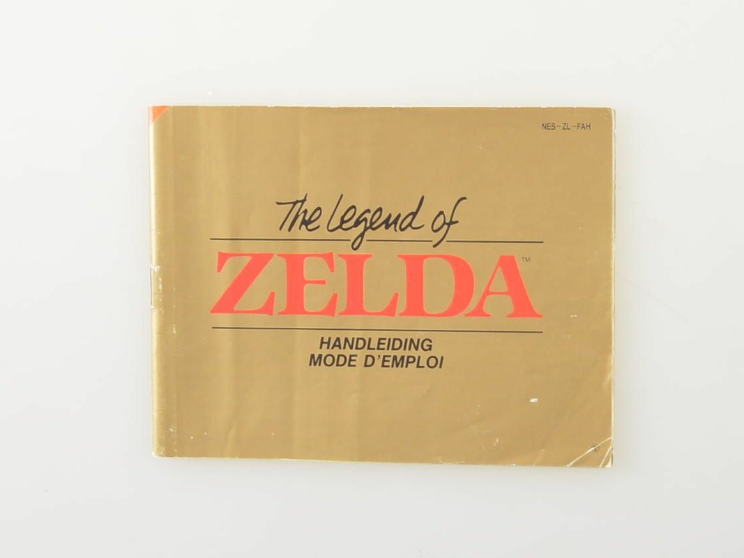 The Legend of Zelda | Nintendo NES Manuals | RetroNintendoKopen.nl
