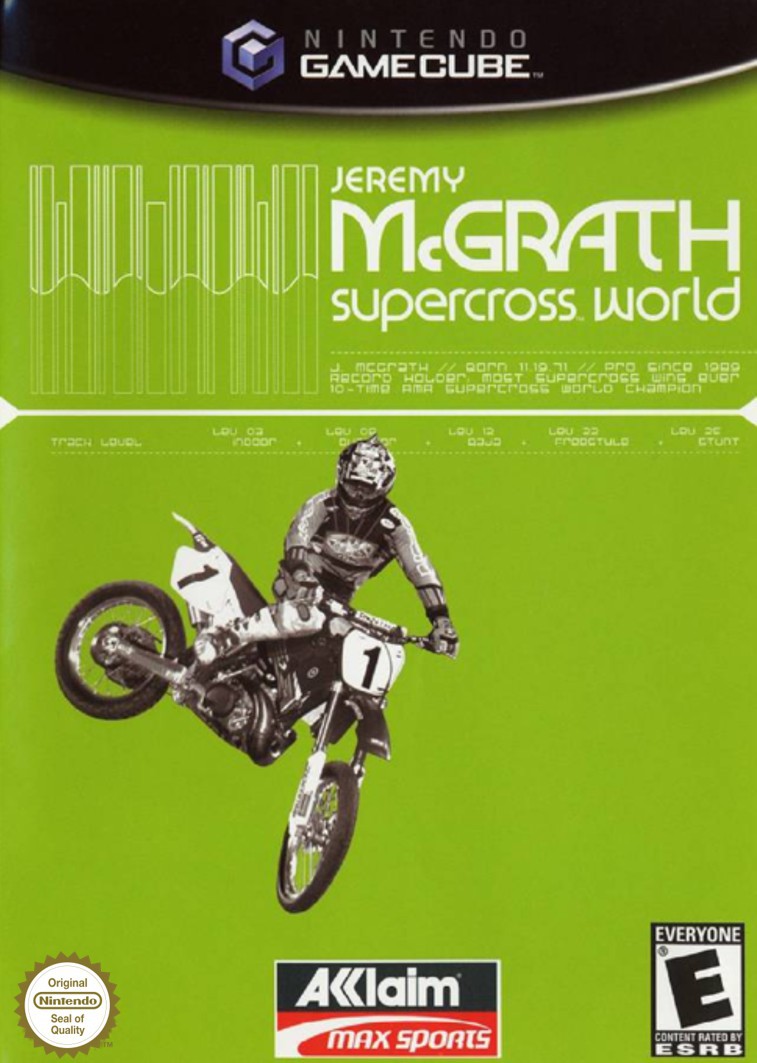 Jeremy McGrath Supercross World - Gamecube Games