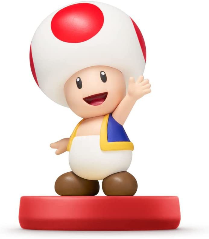 Nintendo Amiibo Toad - Wii Hardware