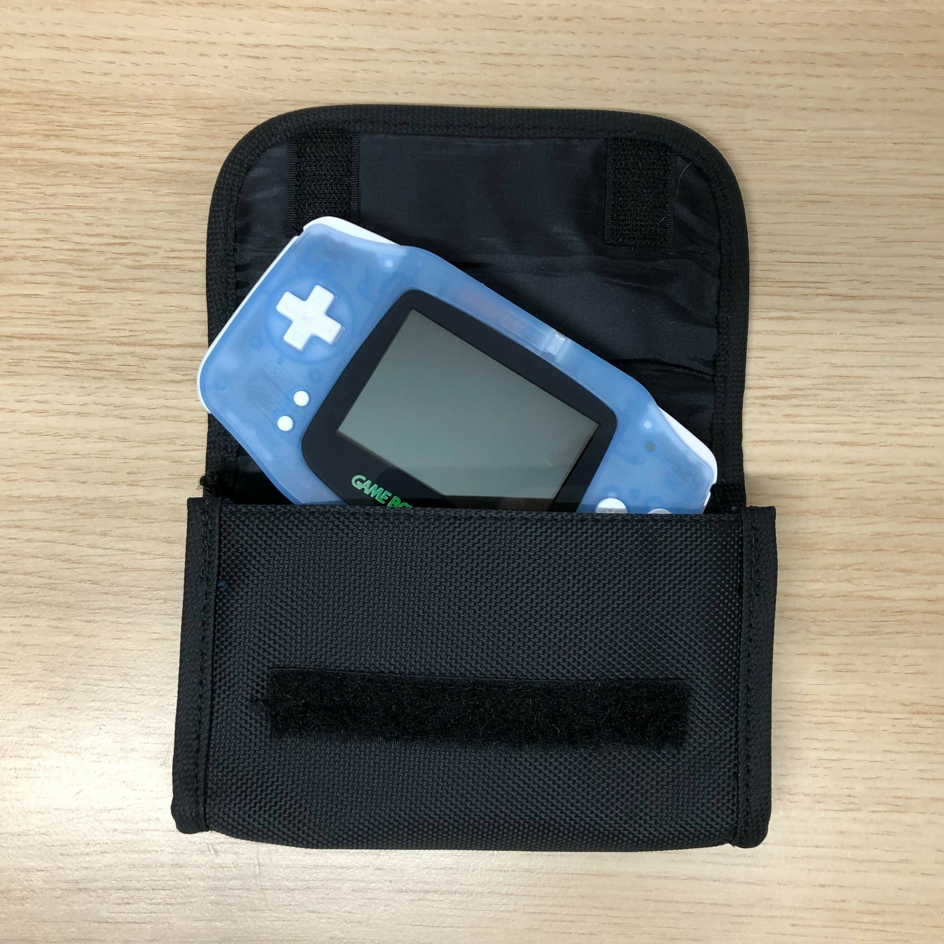 Original Gameboy Advance Carry Bag - Black/Blue - Gameboy Advance Hardware - 2