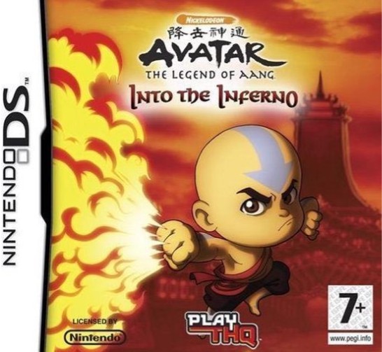 Avatar The Legend Of Aang  - Into The Inferno - Nintendo DS Games