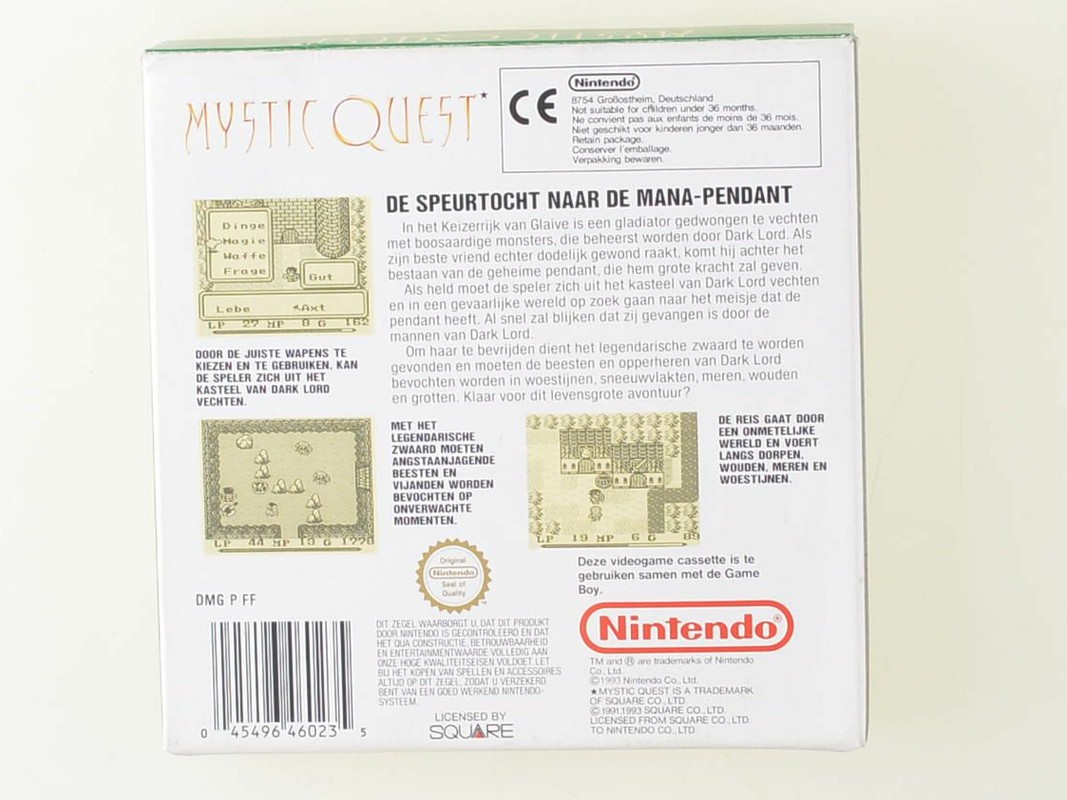 Mystic Quest - Gameboy Classic Games [Complete] - 7