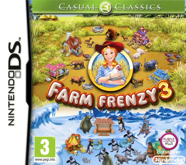 Farm Frenzy 3 (French) - Nintendo DS Games