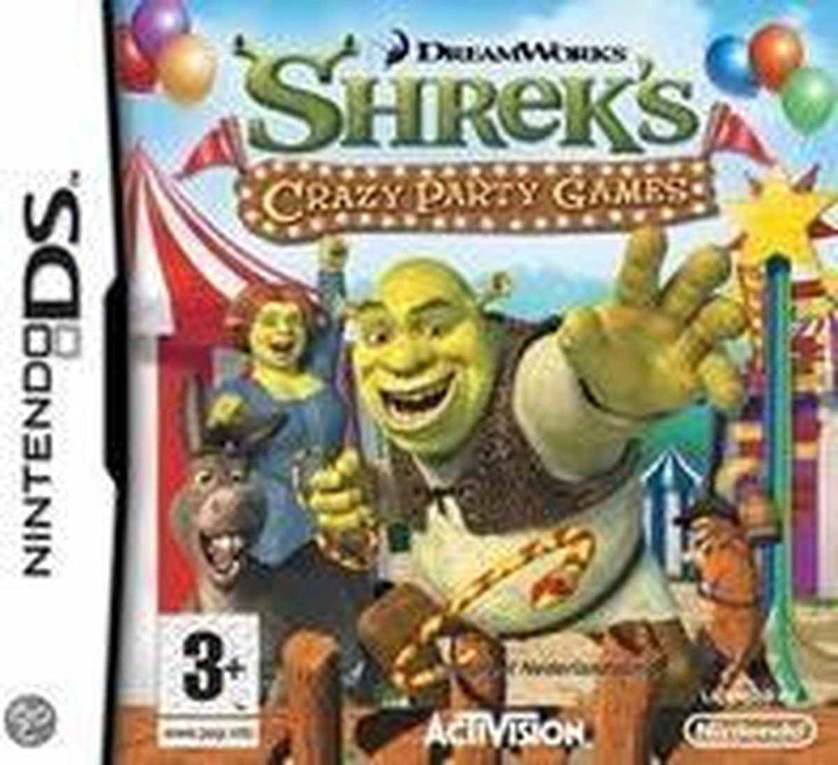 Shrek's Crazy Party Games - Nintendo DS Games
