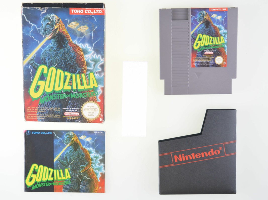 Godzilla - Nintendo NES Games [Complete]