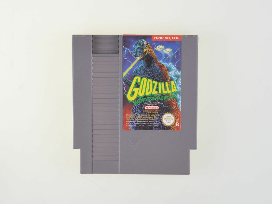 Godzilla - Nintendo NES Games [Complete] - 2