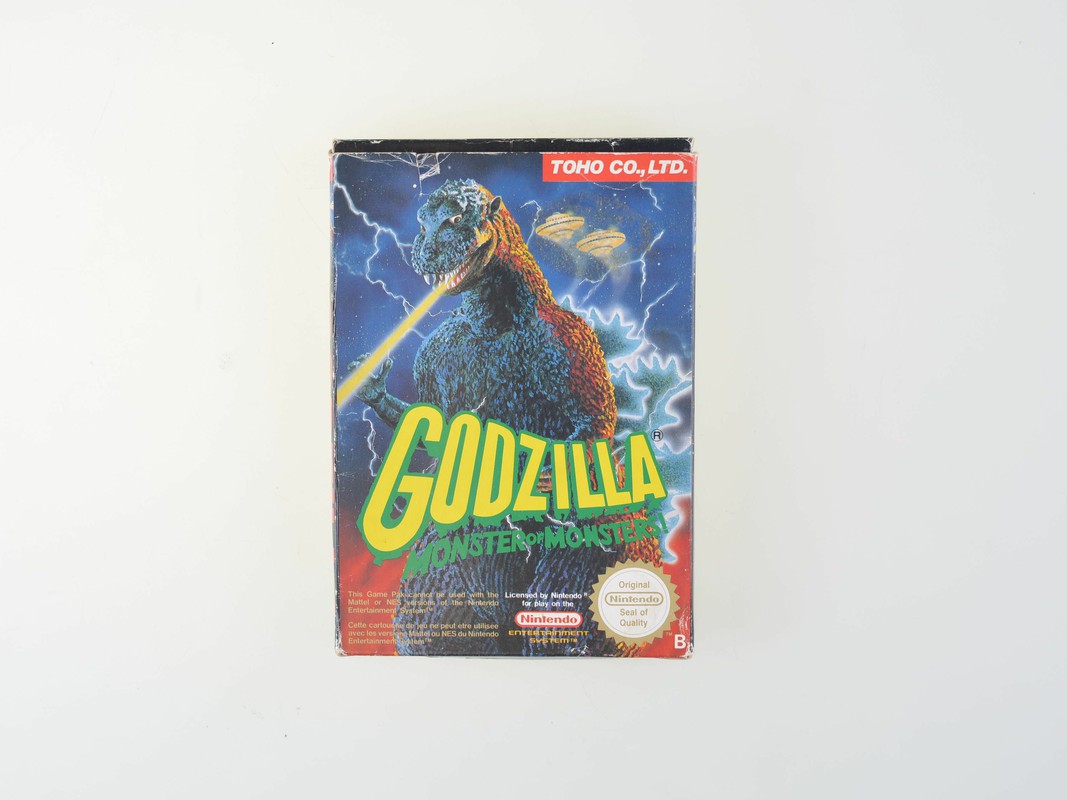 Godzilla - Nintendo NES Games [Complete] - 5