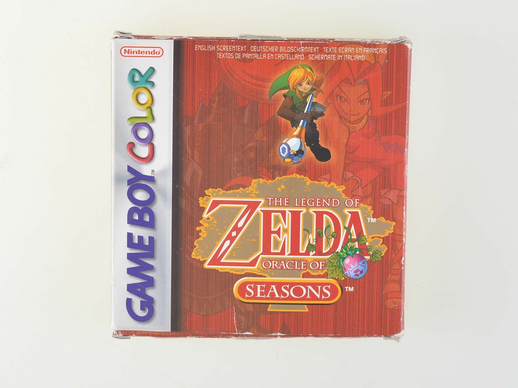 The Legend of Zelda Oracle of Seasons - Gameboy Color Games [Complete] - 4