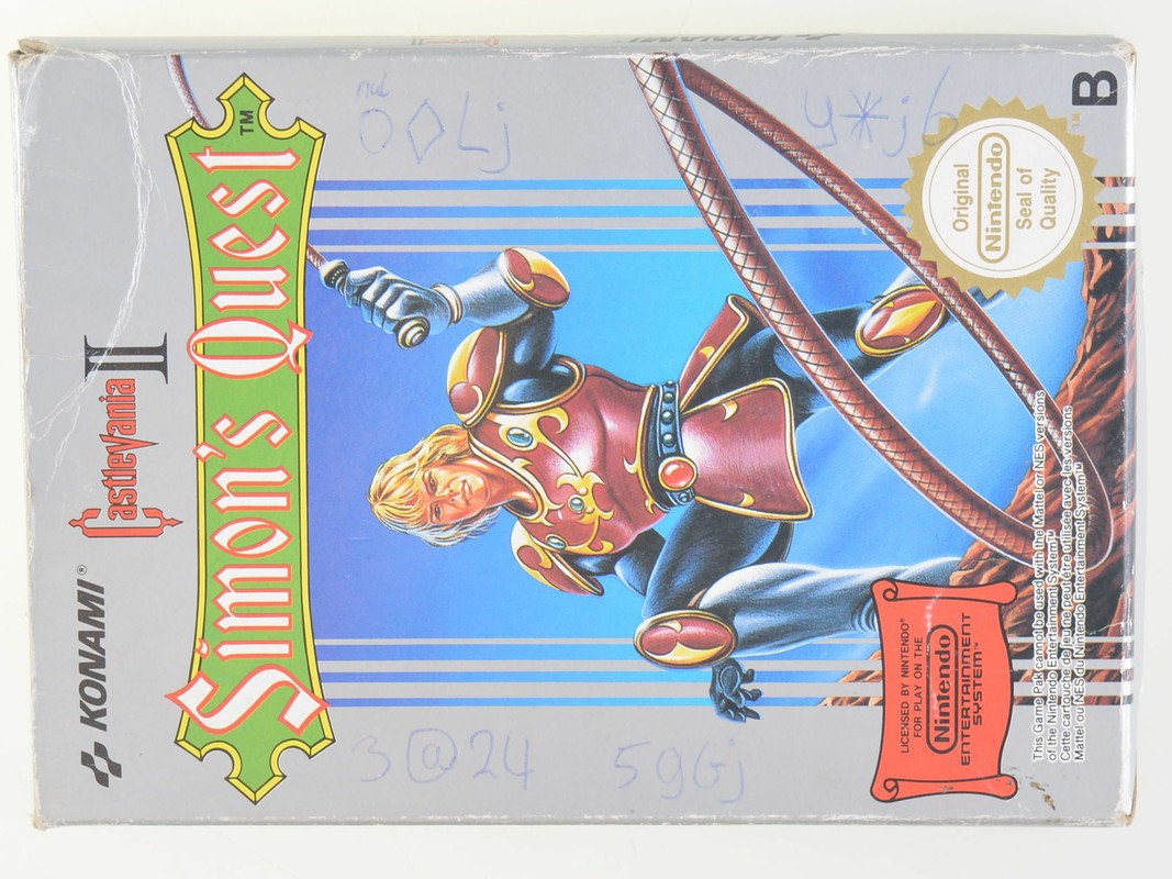 Castlevania 2 Simon's Quest - Nintendo NES Games [Complete] - 2