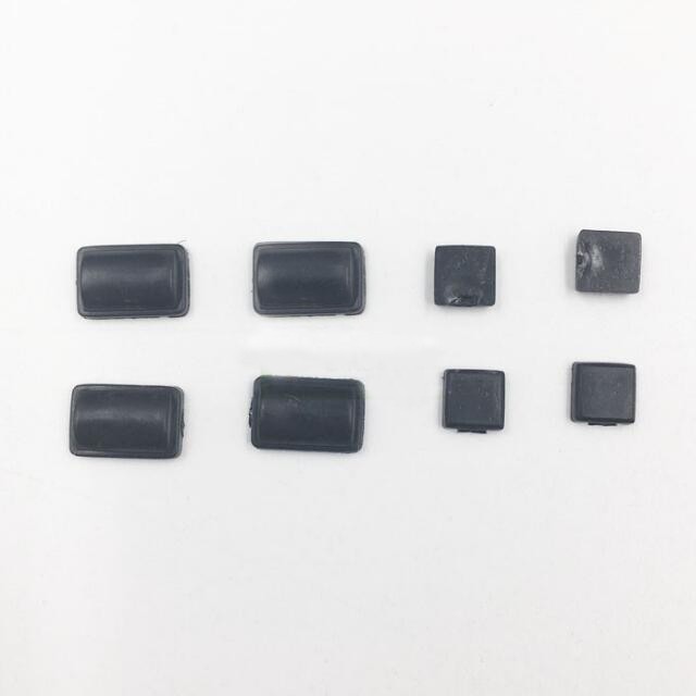 Rubber voetjes voor de Wii Console - Zwart - Wii Hardware