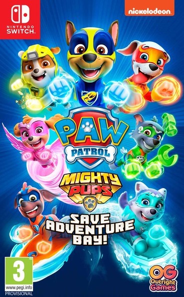 Paw Patrol: Mighty Pups - Save Adventure Bay! - Nintendo Switch Games