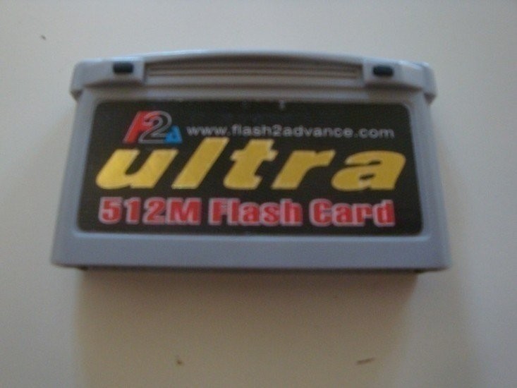 Gameboy Advance Ultra 256M Flash Card  - Gameboy Advance Hardware