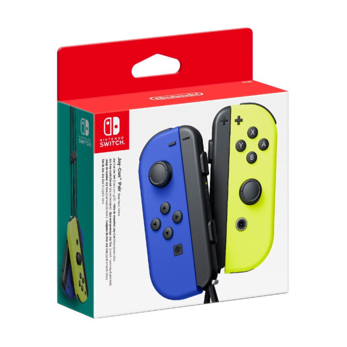 Nintendo Switch Joy-Con Controllers - Blauw/Geel [Complete] - Nintendo Switch Hardware