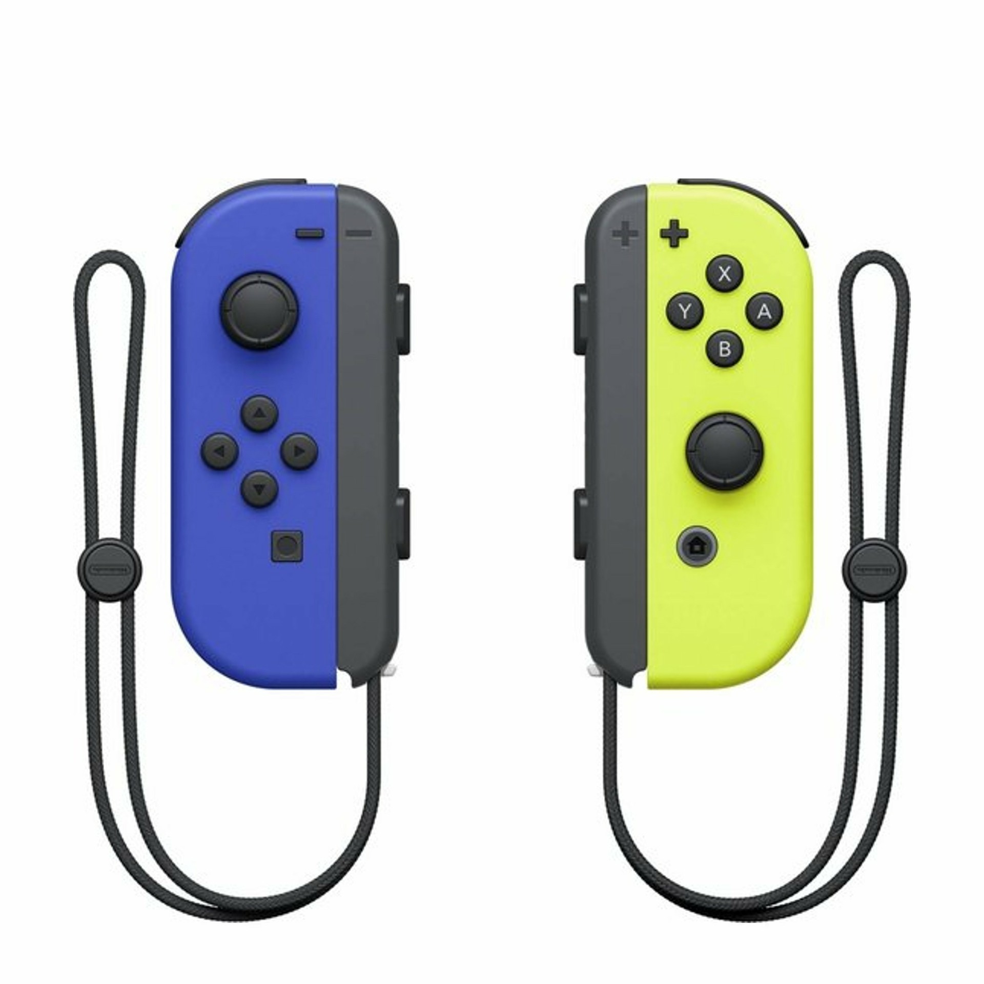 Nintendo Switch JoyCon Controllers Blauw/Geel