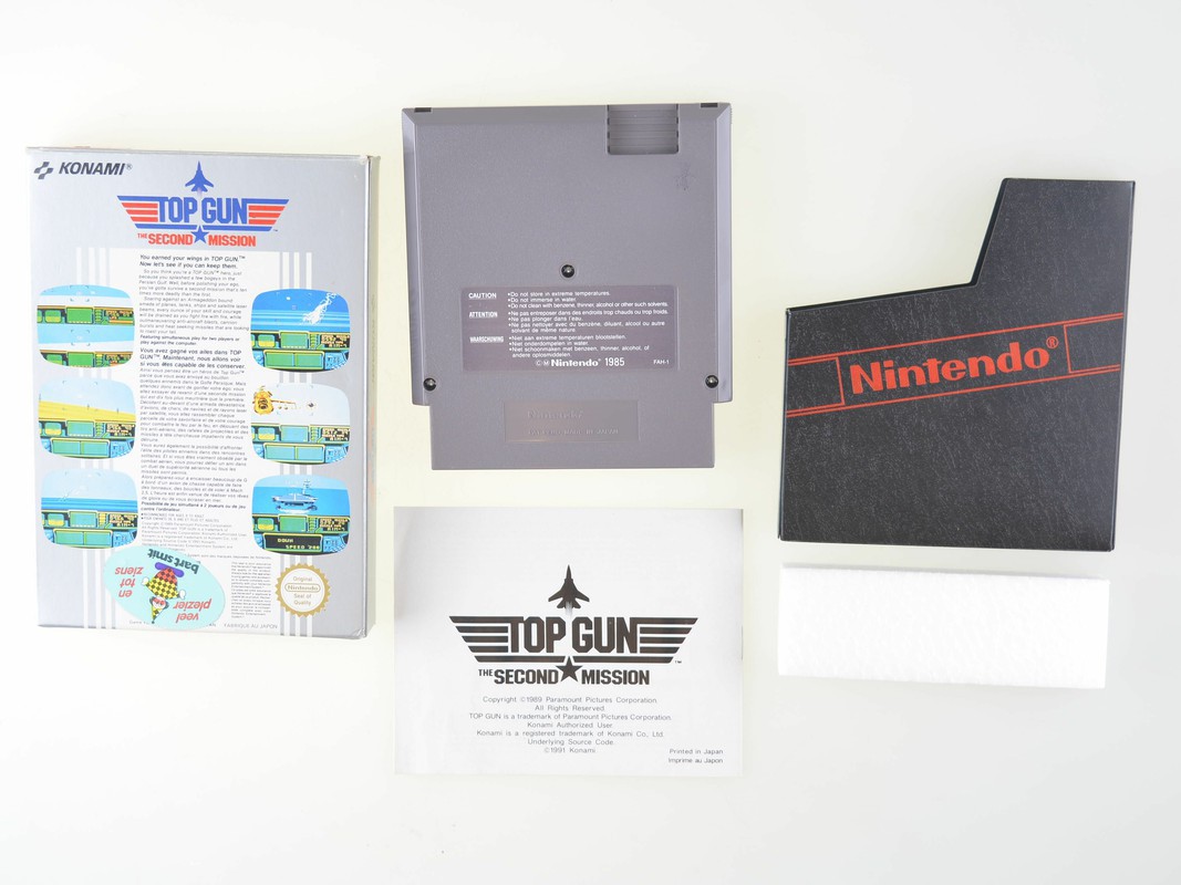 Top Gun - The Second Mission - Nintendo NES Games [Complete] - 3