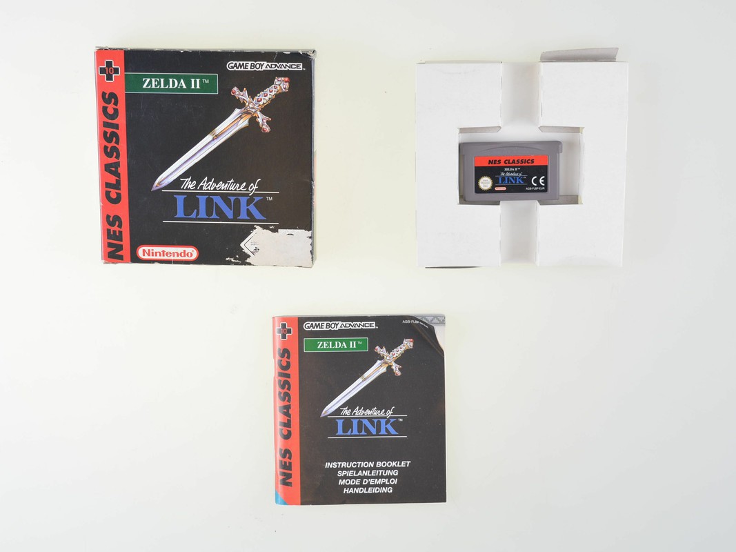 The Legend of Zelda II The Adventure of Link (NES Classics) - Gameboy Advance Games [Complete]