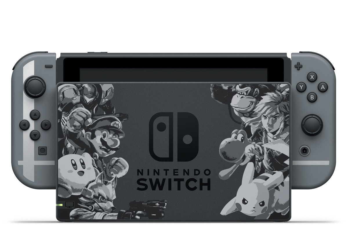 Nintendo Switch Console Starter Pack - Super Smash Edition - Nintendo Switch Hardware