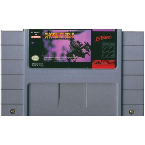 Choplifter 3 [NTSC] - Super Nintendo Games