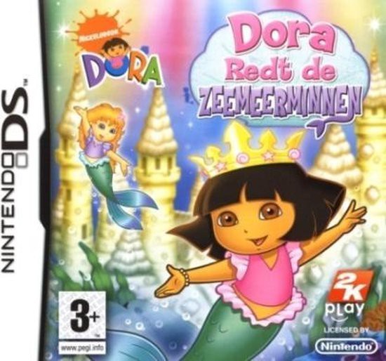 Dora Redt De Zeemeerminnen - Nintendo DS Games