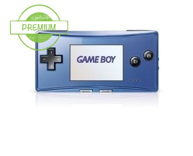 Gameboy Advance Micro Blue - Premium - Gameboy Advance Hardware