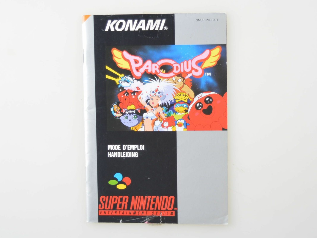 Parodius (German) - Manual - Super Nintendo Manuals