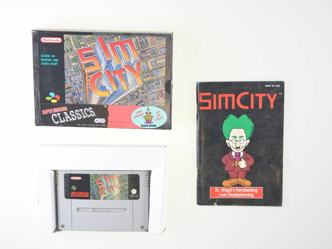 Sim City Kopen | Super Nintendo Games [Complete]