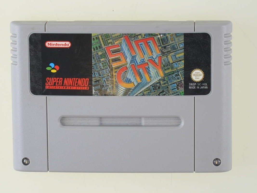 Sim City - Super Nintendo Games [Complete] - 4