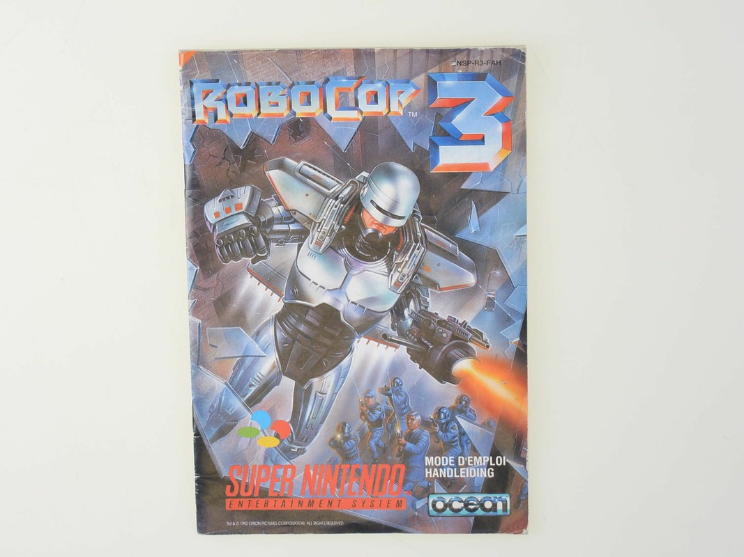 Robocop 3 - Super Nintendo Games [Complete] - 3