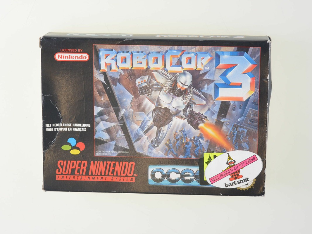 Robocop 3 - Super Nintendo Games [Complete] - 9