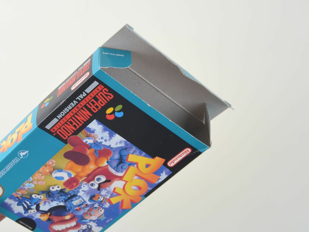 Plok - Super Nintendo Games [Complete] - 2