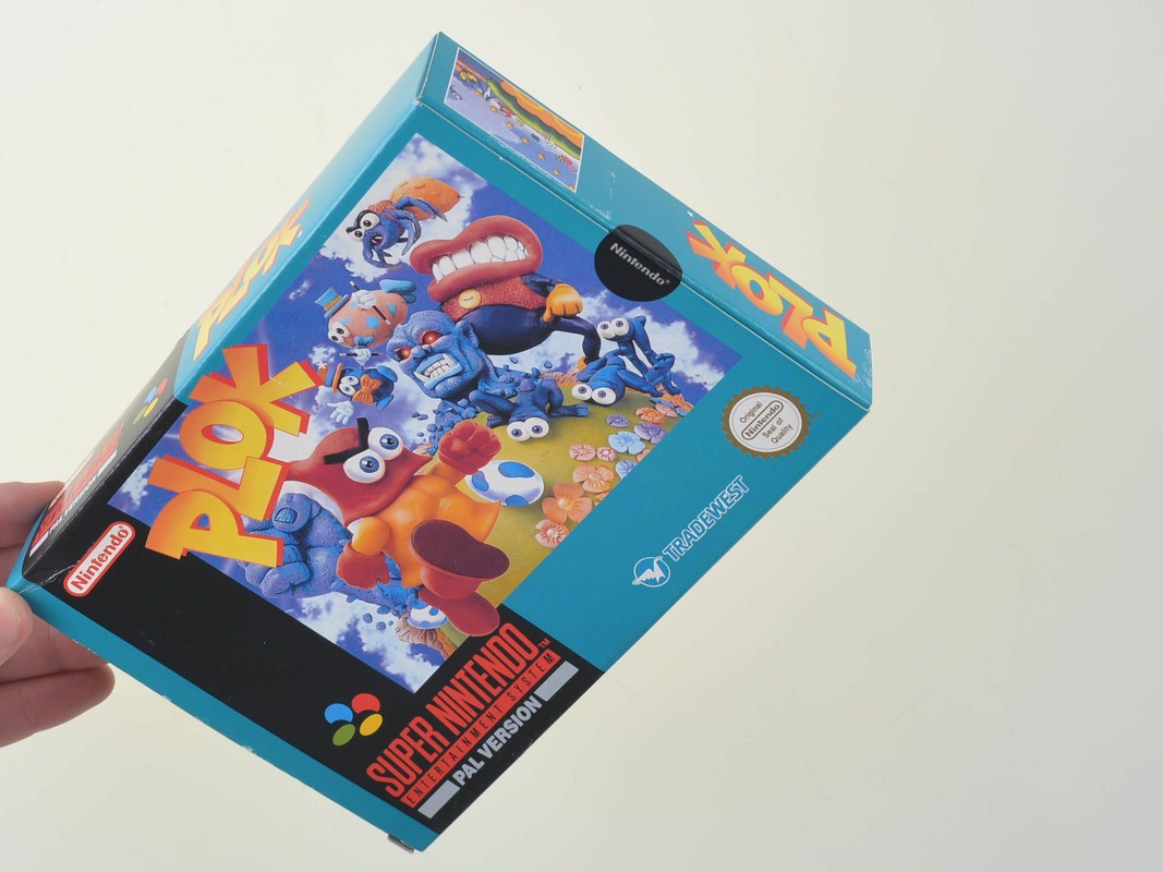 Plok - Super Nintendo Games [Complete] - 4