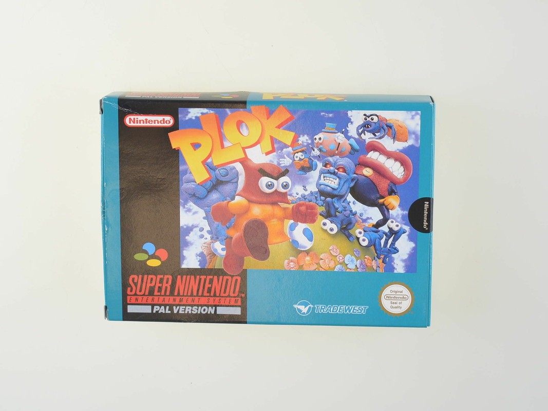 Plok - Super Nintendo Games [Complete] - 6